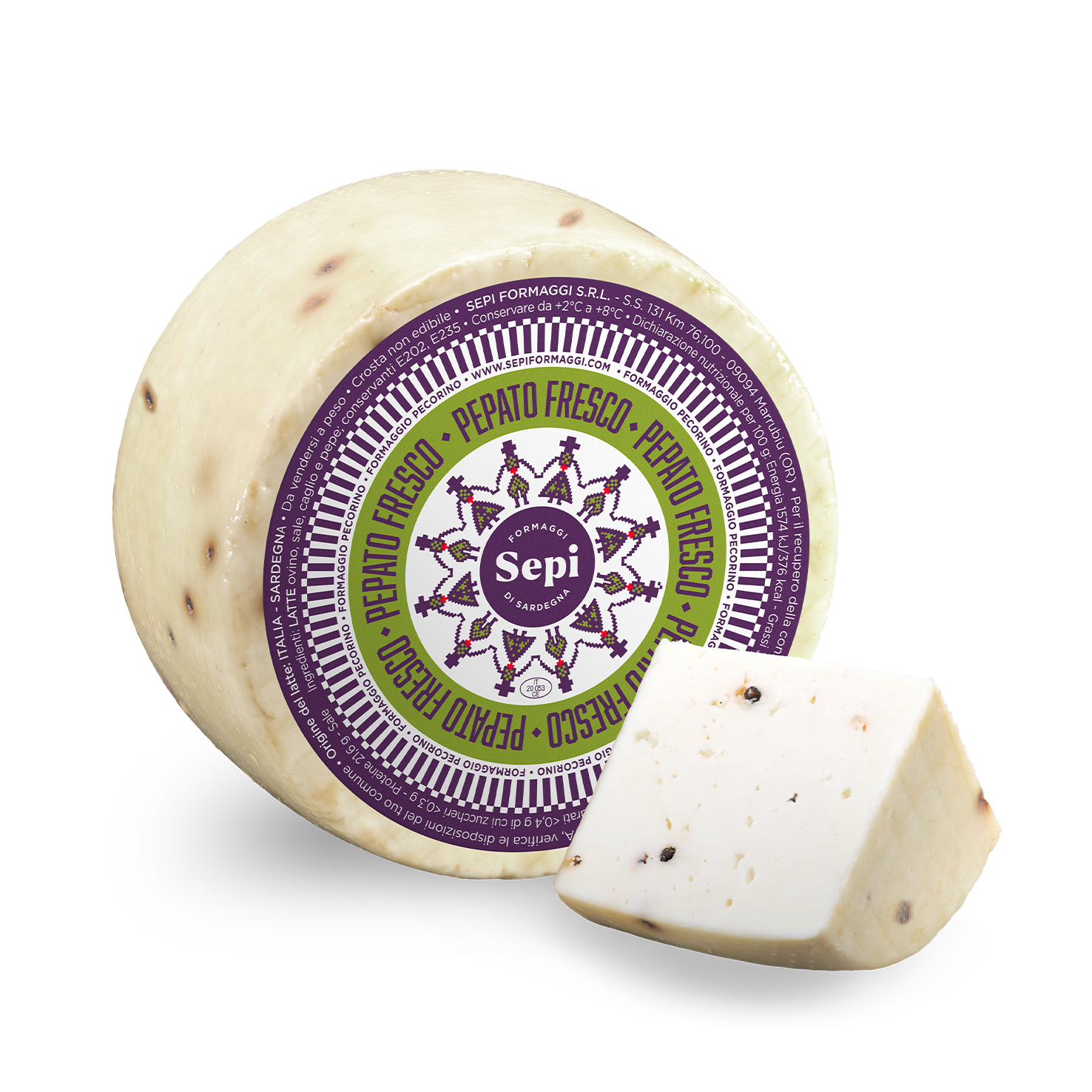 Formaggio speciale Pepato fresco