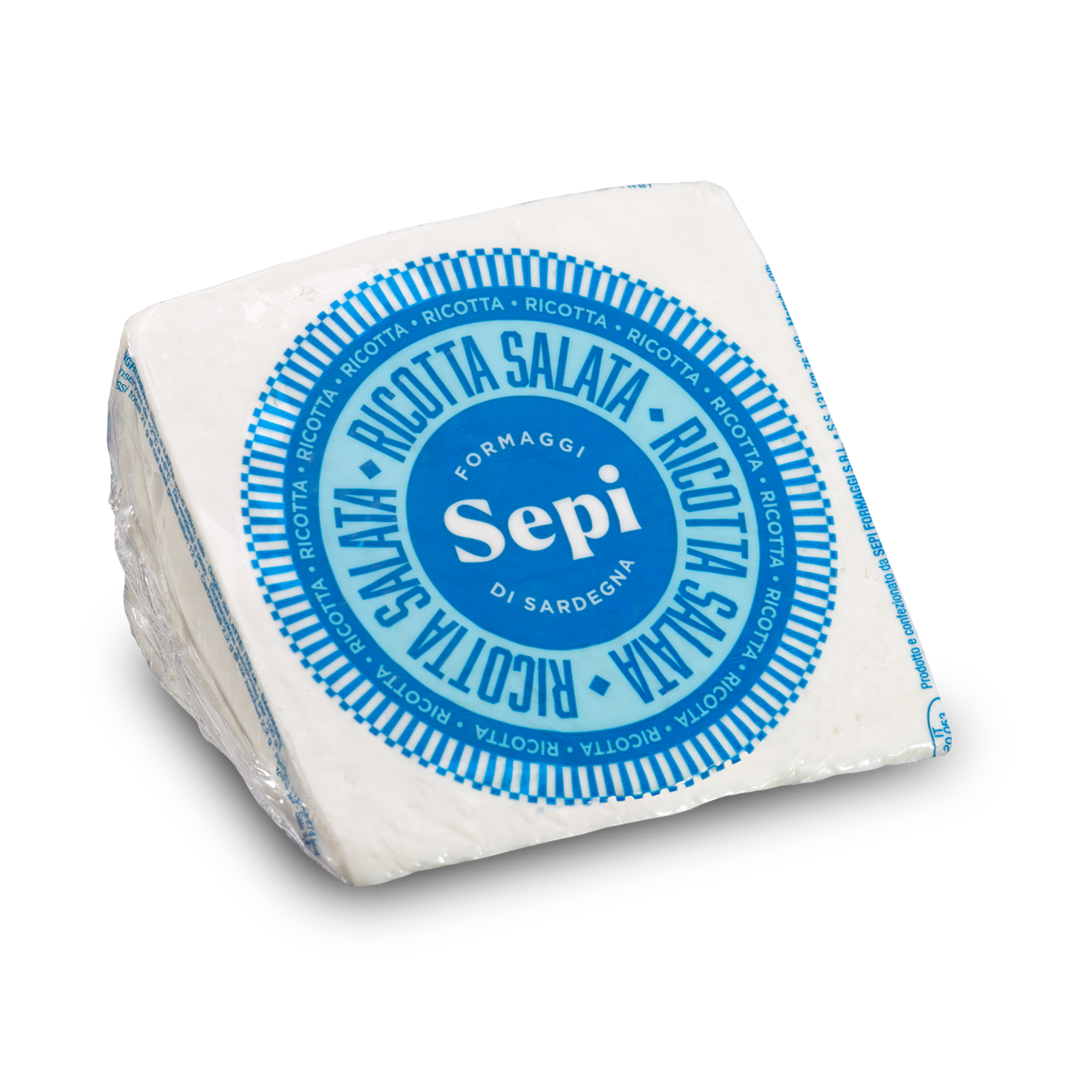 Ricotta salata sottovuoto Sepi formaggi di Sardegna